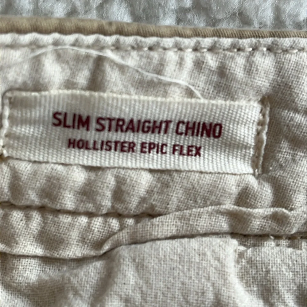 Mens Hollister Slim Straight, Epic Flex Chino Pants, W30, L30
